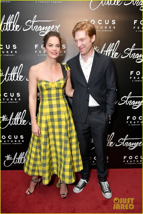 Ruth Wilson Wears Yellow Plaid to 'Little Stranger' Premiere with Domhnall Gleeson: Photo ...