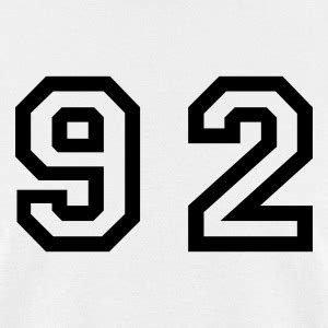 Number 92 T-Shirts | Spreadshirt