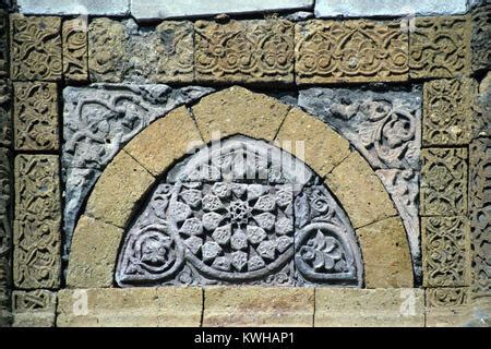 seljuk architecture carving detail Stock Photo - Alamy