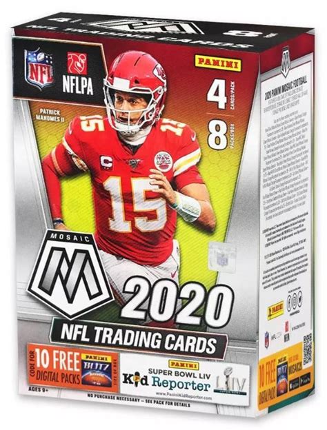 2020 Panini Mosaic Football Blaster Pack – Sports Cards Direct