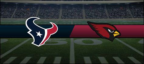 Texans 5 vs Cardinals 31 Result NFL Week 7 Score - MyBookie