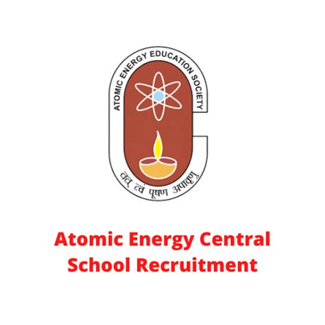 Atomic Energy Central School Recruitment 2021 - PGT, TGT