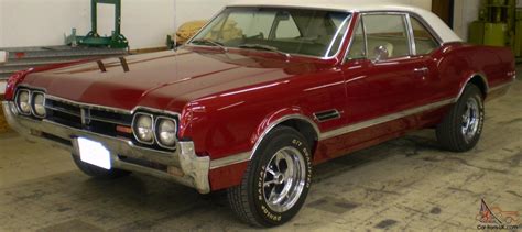 1966 Olds Cutlass 442, Red/White, Rebuilt Engine and Transmission