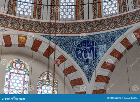 Rustem Pasha Mosque Interior Stock Photo - Image of mosque, tiles ...