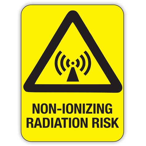 Non-Ionizing Radiation Risk Signs | Shop Online | Safety Signs Australia