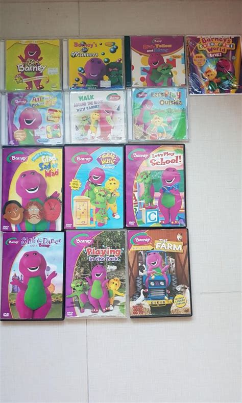 Barney And Friends Dvd Lot