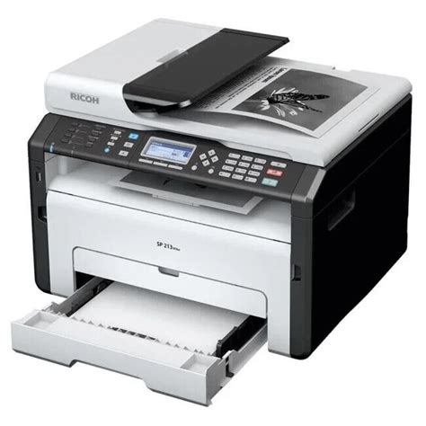 RICOH 213 SFNw - Laser Multifunction Printer, Scanner, Copier | eBay