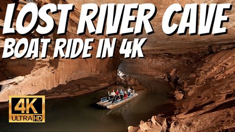 LOST RIVER CAVE BOAT RIDE IN 4K! - Bowling Green, Kentucky - YouTube