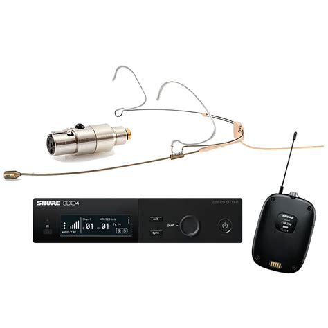 Shure SLXD DPA 4488 beige Headset Microphone « Funkmikrofon