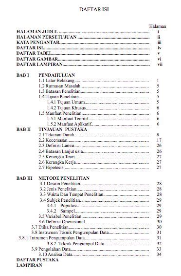 8 Contoh Daftar Isi dan Cara Membuatnya dengan Cepat dan Mudah - Berita Baru