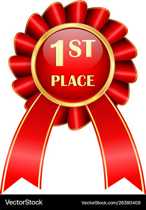 1st Place Ribbon Svg