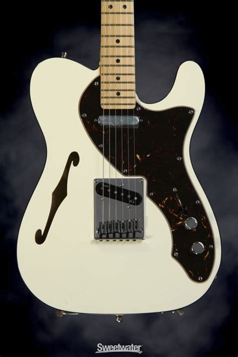 Fender American Deluxe Telecaster Thinline - Olympic White