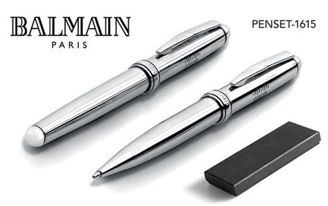 Balmain Pens Concorde Ballpoint Pen and Rollerball Pen | Balmain, Pen sets, Gifts