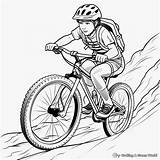 Mountain Biking Coloring Pages  Nation sketch template