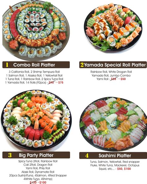 Yamada Sushi | party platter