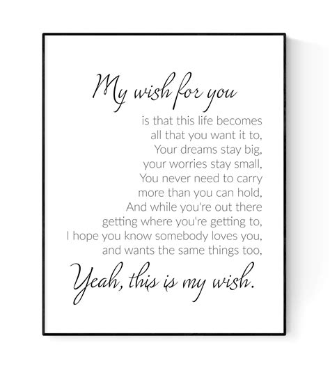 Lyrics For My Wish For You - Hailee Marcellina