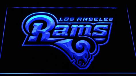 Los Angeles Rams Wallpaper - 2024 NFL Football Wallpapers | Neon signs, Led neon signs, Ram ...