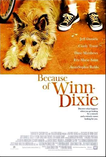 Because Of Winn-Dixie- Soundtrack details - SoundtrackCollector.com