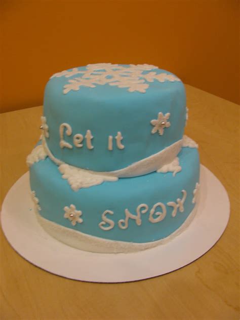 C & G Cakes: Let it Snow Cake