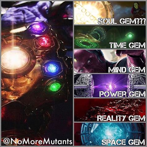 Well we have seen 5 out of 6 Infinity Gems now and there is only one missing The Soul Gem. Could ...