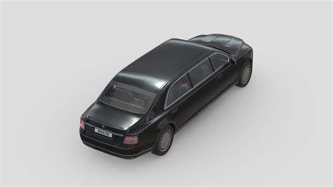 Aurus Senat Presidential Limousine 3D - TurboSquid 2160056