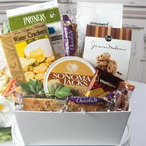 Petite Cheese and Cracker Assortment – Gift Baskets Galore & The Savvy ...