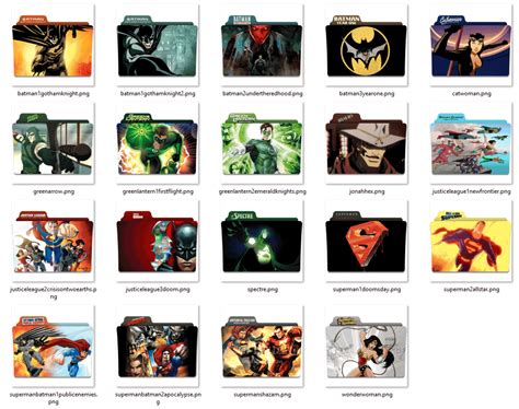 DCUAOM Folder Icon Pack - Download, Screenshots