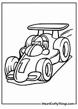 Race Car Coloring Pages sketch template