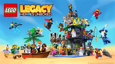 LEGO-Legacy-Heroes-Unboxed-Game-Art-Photo - The Brothers Brick | The Brothers Brick