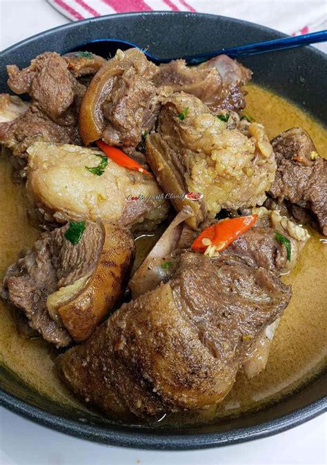 Goat Meat Pepper Soup - Cooking With Claudy