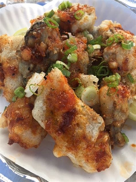 Fried Willapa Bay Oysters with Caramelized Crab Sauce Recipe | Pangea ...