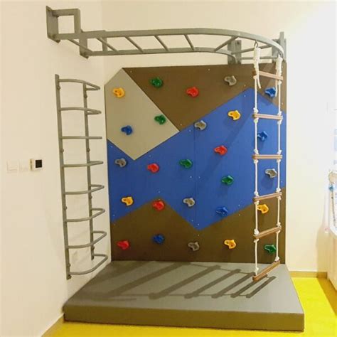 Buy Climbing Wall With Curve Monkey Bar at Moon Kids Home