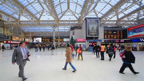 London Charing Cross Network Rail Train Station | Promotional Space