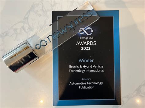 Electric and Hybrid Vehicle Technology International wins Automotive ...