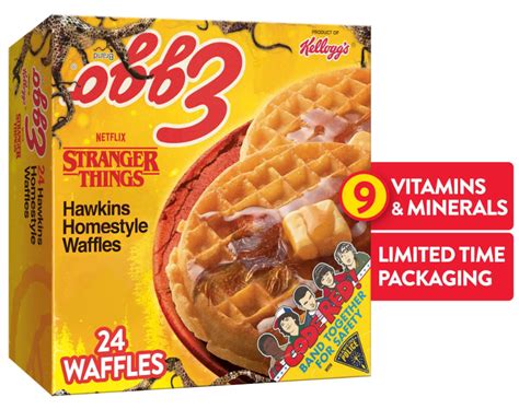 New Eggo Stranger Things Hawkins Homestyle Waffles