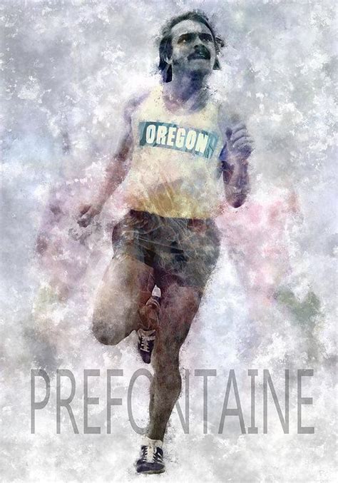 Running Legend Steve Prefontaine Poster by Daniel Hagerman | Steve prefontaine, Hagerman, Wood print