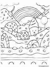 30  Candyland Coloring Pages Free Printable PDF & Online sketch template