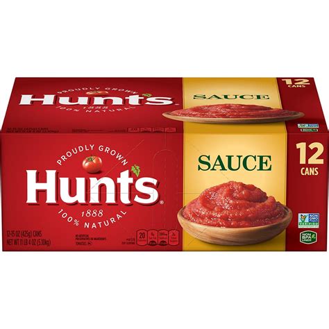 Hunt's Tomato Sauce, 12 pk./15 oz. - Walmart.com