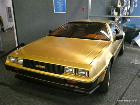 July 27, 2020: 1981 Gold-Plated DeLorean | Delorean, Gold car, Dmc delorean