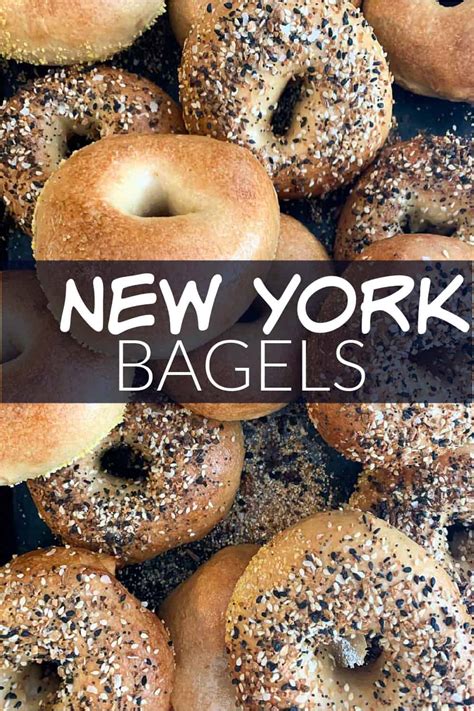 Authentic NY bagels