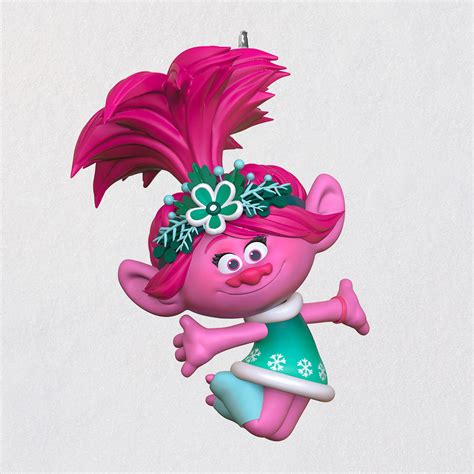 Mini DreamWorks Animation Trolls Holiday in Harmony Poppy Ornament, 1 ...