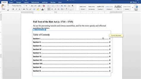 Microsoft Word Table Of Contents Template – Kicau.fromgrandma.best