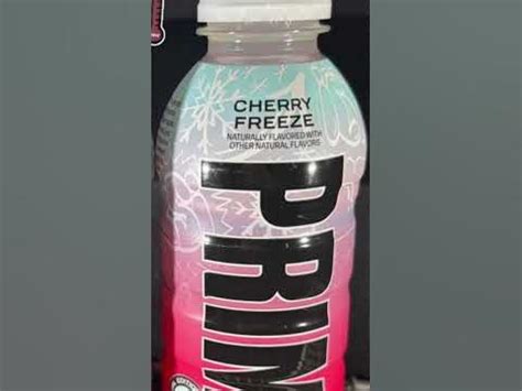 Limited Edition Cherry Freeze PRIME bottle #prime #ksi #loganpaul - YouTube