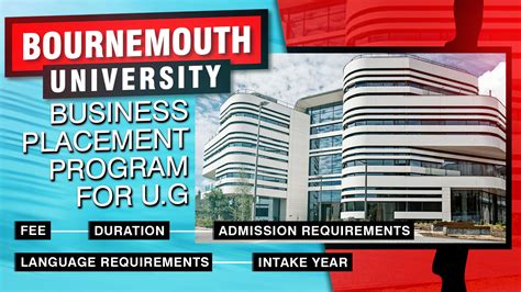 Bournemouth University Business Placement Programs