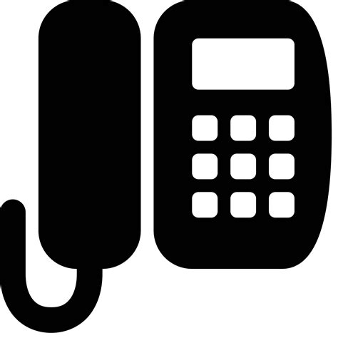 Office Phone Icon #215229 - Free Icons Library