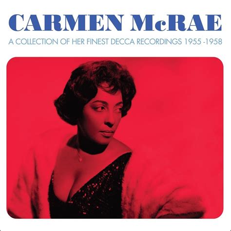 Pin on Great Singers - Carmen McRae