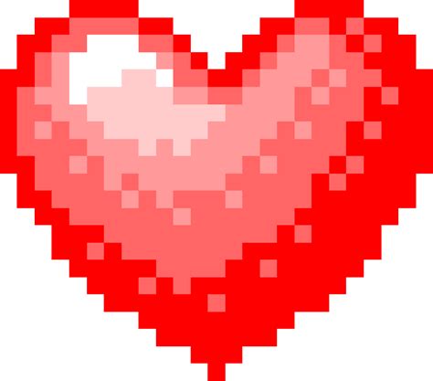 Heart Pixel Art: HD Transparent PNG Download