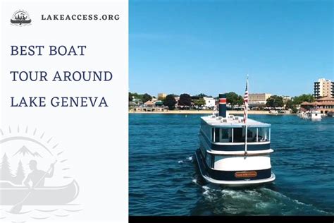 The Best Boat Tour Around Lake Geneva, Wisconsin - Lake Access