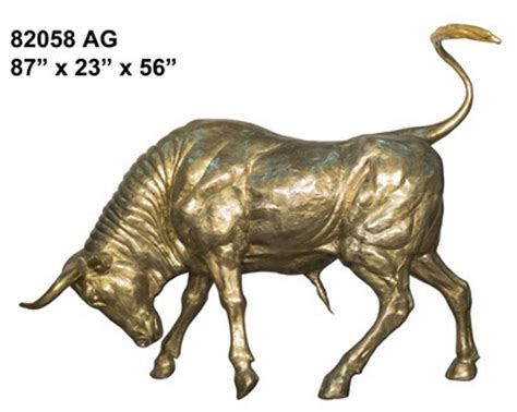 Bronze Bull Statues (At 2019 Prices)