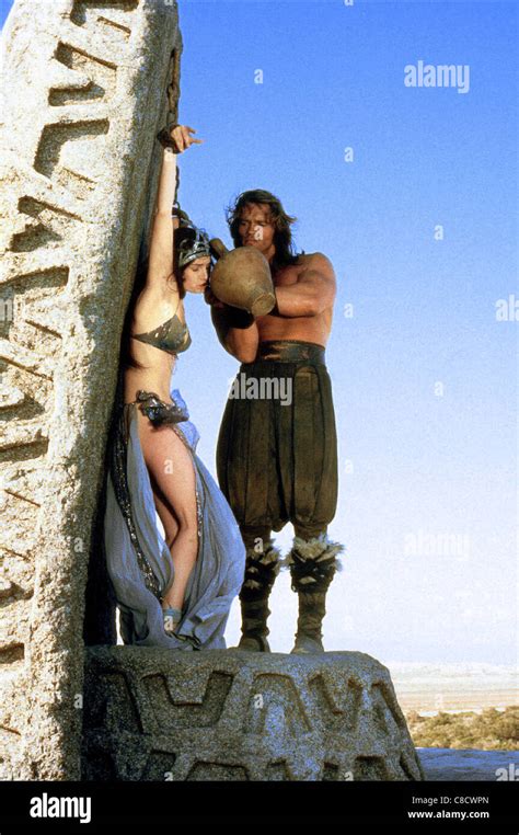 Valerie Quennessen Conan Barbarian 1982 High Resolution Stock ...